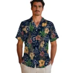 Georgetown Hoyas Hawaiian Shirt – Hibiscus Tiki Jungle