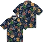 Georgetown Hoyas Hawaiian Shirt – Hibiscus Tiki Jungle