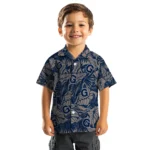 Georgetown Hoyas Hawaiian Shirt – Monstera Layer