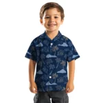Georgetown Hoyas Hawaiian Shirt – Palm And Clouds