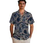 Georgetown Hoyas Hawaiian Shirt – Palm Sunset