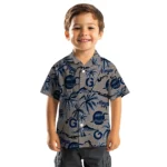 Georgetown Hoyas Hawaiian Shirt – Palm Sunset