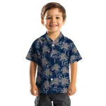 Georgetown Hoyas Hawaiian Shirt – Palm Tree Motif