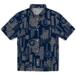 Georgetown Hoyas Hawaiian Shirt – Turtle Lines