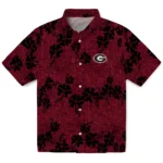 Georgia Bulldogs Hawaiian Shirt – 50th State Flower