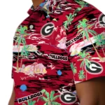 Georgia Bulldogs Hawaiian Shirt – Hawaii Island