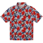 Georgia Bulldogs Hawaiian Shirt – Hibiscus Fiesta