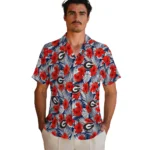Georgia Bulldogs Hawaiian Shirt – Hibiscus Fiesta