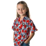 Georgia Bulldogs Hawaiian Shirt – Hibiscus Fiesta