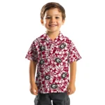 Georgia Bulldogs Hawaiian Shirt – Hibiscus Motif