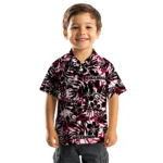 Georgia Bulldogs Hawaiian Shirt – Hibiscus Overlay