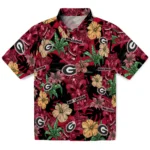Georgia Bulldogs Hawaiian Shirt – Hibiscus Tiki Jungle