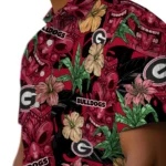 Georgia Bulldogs Hawaiian Shirt – Hibiscus Tiki Jungle