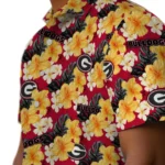 Georgia Bulldogs Hawaiian Shirt – Hibiscus Tropics