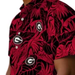 Georgia Bulldogs Hawaiian Shirt – Monstera Layer