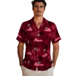 Georgia Bulldogs Hawaiian Shirt – Palm And Clouds
