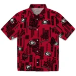 Georgia Bulldogs Hawaiian Shirt – Turtle Lines