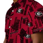 Georgia Bulldogs Hawaiian Shirt – Turtle Lines