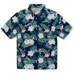 Georgia Southern Eagles Hawaiian Shirt – Flamingo and Hibiscus