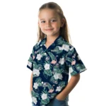 Georgia Southern Eagles Hawaiian Shirt – Flamingo and Hibiscus