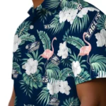 Georgia Southern Eagles Hawaiian Shirt – Flamingo and Hibiscus