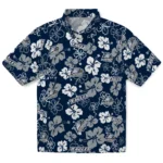 Georgia Southern Eagles Hawaiian Shirt – Hibiscus Flower Design