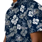 Georgia Southern Eagles Hawaiian Shirt – Hibiscus Flower Design