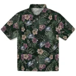 Georgia Southern Eagles Hawaiian Shirt – Hibiscus Leaves Pattern