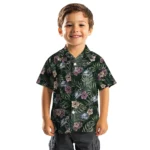 Georgia Southern Eagles Hawaiian Shirt – Hibiscus Leaves Pattern