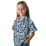 Georgia Southern Eagles Hawaiian Shirt – Hibiscus Motif