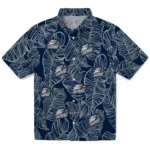 Georgia Southern Eagles Hawaiian Shirt – Leaf Outline