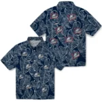 Georgia Southern Eagles Hawaiian Shirt – Leaf Outline
