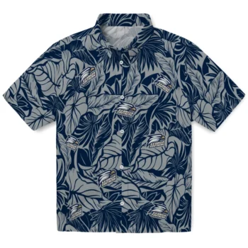 georgia southern eagles monstera layer blue hawaiian shirts best selling