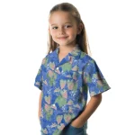 Georgia State Panthers Hawaiian Shirt – Anthurium Overlay