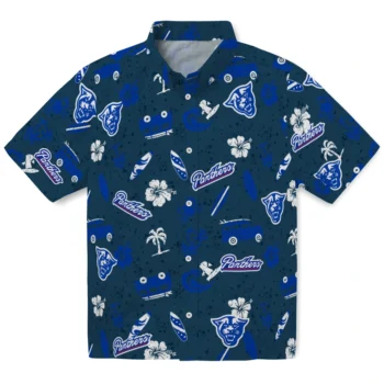 georgia state panthers beach vibe navy hawaiian shirts best selling