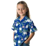 Georgia State Panthers Hawaiian Shirt – Flamingo and Hibiscus