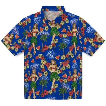 georgia state panthers hawaiian girls design blue hawaiian shirts best selling