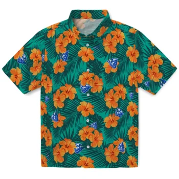 georgia state panthers hibiscus escape green hawaiian shirts best selling