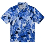 Georgia State Panthers Hawaiian Shirt – Hibiscus Arrangement