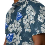 Georgia State Panthers Hawaiian Shirt – Hibiscus Flowers