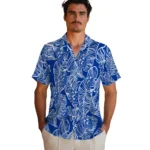 Georgia State Panthers Hawaiian Shirt – Leaf Outline