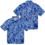 Georgia State Panthers Hawaiian Shirt – Leaf Outline