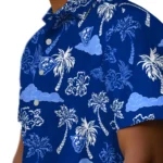 Georgia State Panthers Hawaiian Shirt – Palm And Clouds