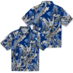 Georgia State Panthers Hawaiian Shirt – Palm Leaves