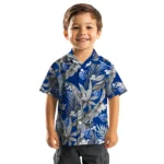 Georgia State Panthers Hawaiian Shirt – Palm Leaves