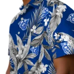Georgia State Panthers Hawaiian Shirt – Palm Leaves