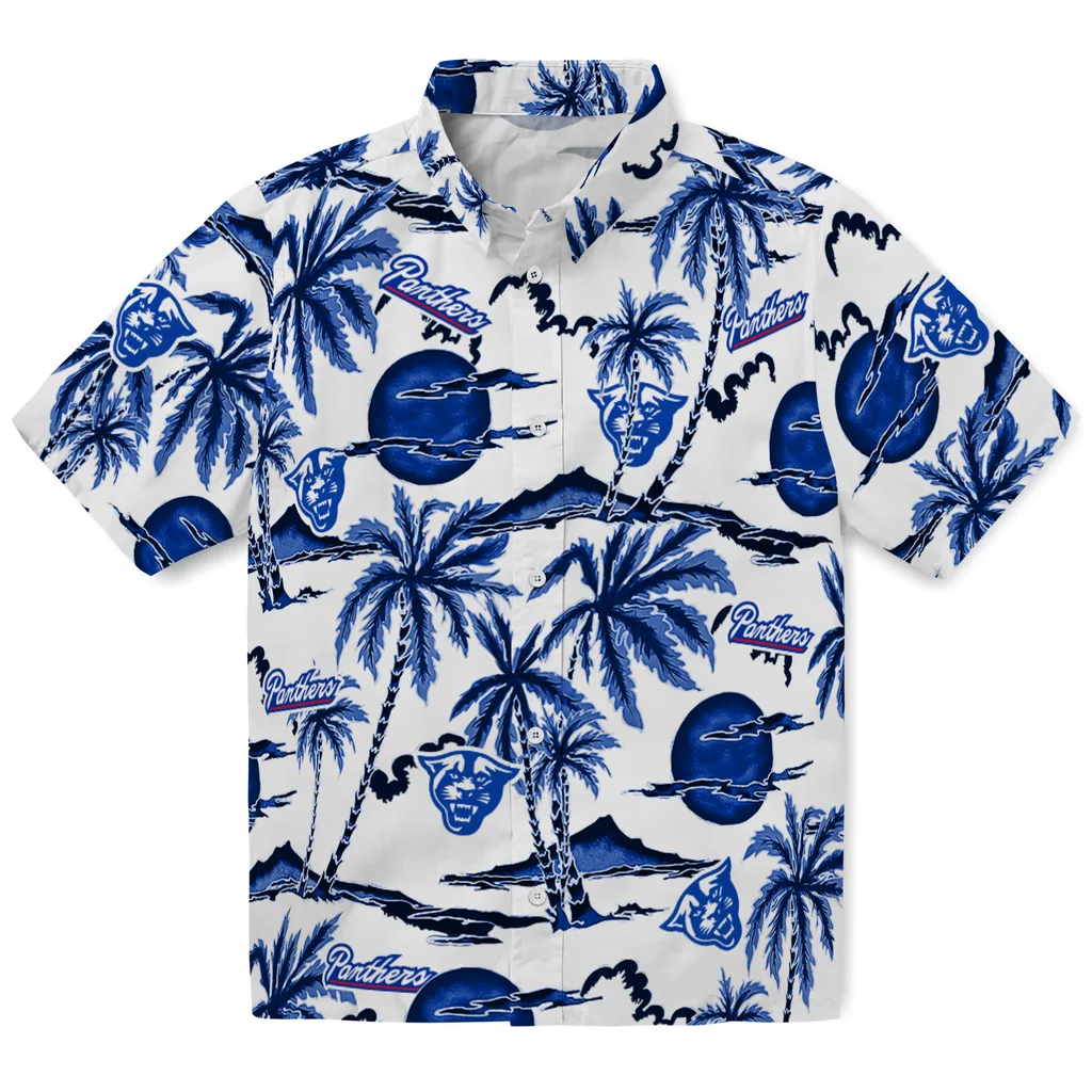 Georgia State Panthers Hawaiian Shirt - Palm Sunset georgia state panthers palm sunset hawaiian shirts best selling