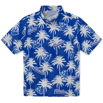 georgia state panthers palm grove blue hawaiian shirts best selling