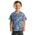 Georgia State Panthers Hawaiian Shirt – Pineapple Bouquet