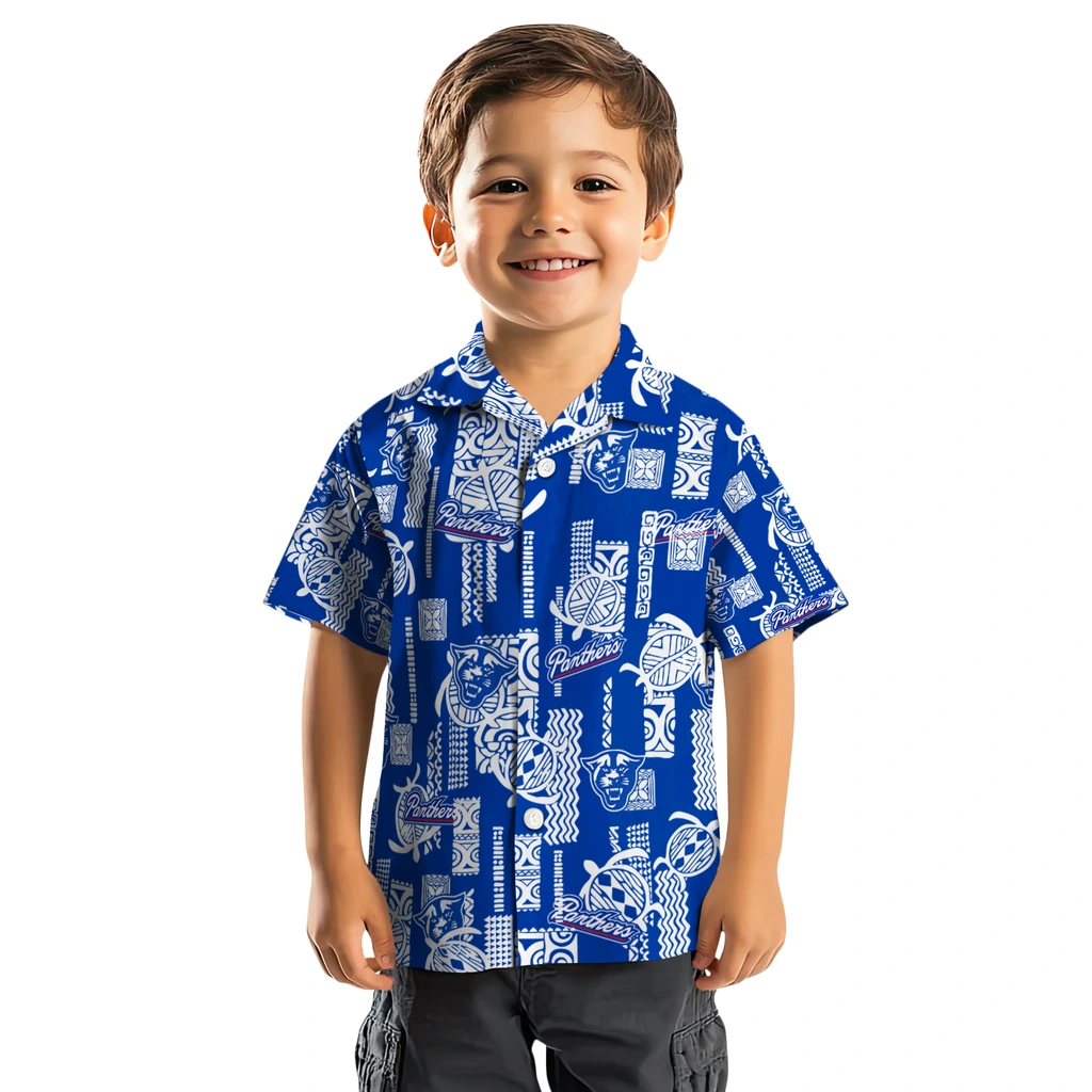 Georgia State Panthers Hawaiian Shirt - Turtle Lines georgia state panthers turtle lines blue hawaiian shirts top rated